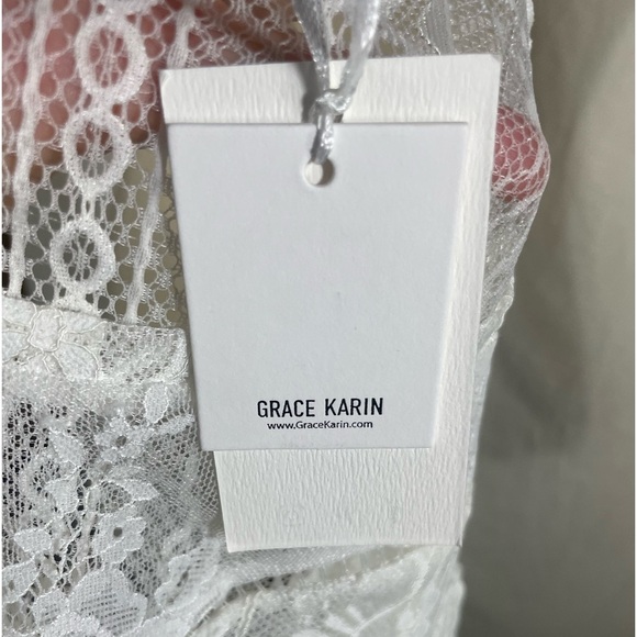 GRACE KARIN Lace Top Size M - Picture 8 of 9